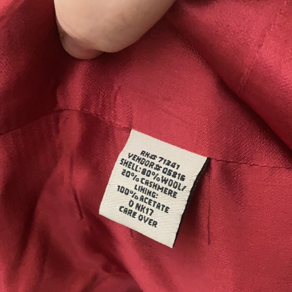 FINAL MARKDOWN Heavyweight l.l bean blazer 12p - Picture 3 of 3